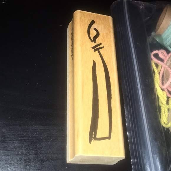 Craft supplies: 5 rubber stamps & accessories - Picture 5 of 16